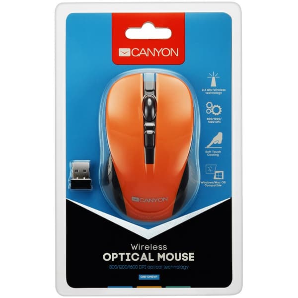 CANYON mouse MW-1 Wireless Orange