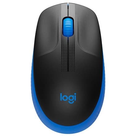 Wireless Mouse Logitech M190 Sort, Blå