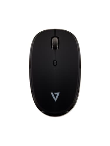 BLUETOOTH SILENT 4-BUTTON MOUSE/2.4GHZ DUAL MODE/ADJUSTABLE DPI Svart