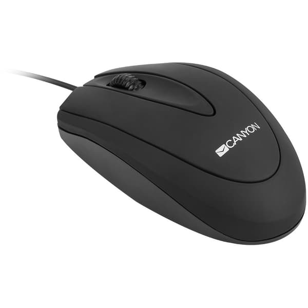 CANYON mouse CM-1 Wired Black Svart