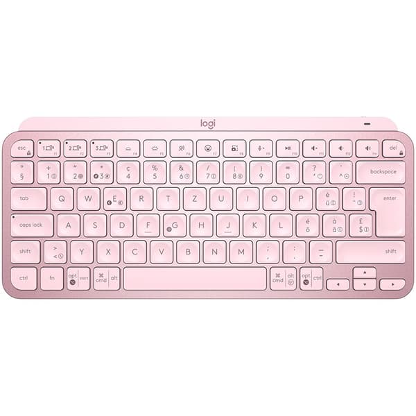 Wireless Keyboard Logitech MX Keys Mini Rosa