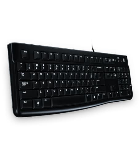 KEYBOARD K120 FOR BUSINESS musta
