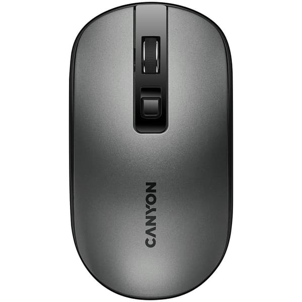CANYON MW-18, 2.4GHz Wireless Rechargeable Mouse with Pixart sensor, 4keys, Silent switch for right/left keys,Add NTC DPI: 800/1200/1600, Max. usage 5