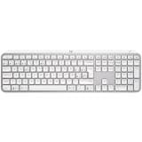 Klaviatūra Logitech MX Keys Pale Grey Aluminium, Hvit