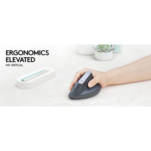 Logitech Ergonominen Langaton Hiiri Mx Vertical Musta
