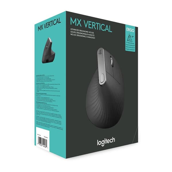 Logitech Ergonominen Langaton Hiiri Mx Vertical Musta