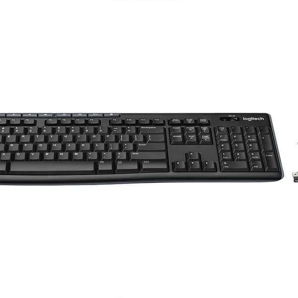 Logitech Langaton Näppäimistö Ja Hiiri Mk270 Musta UK QWERTY