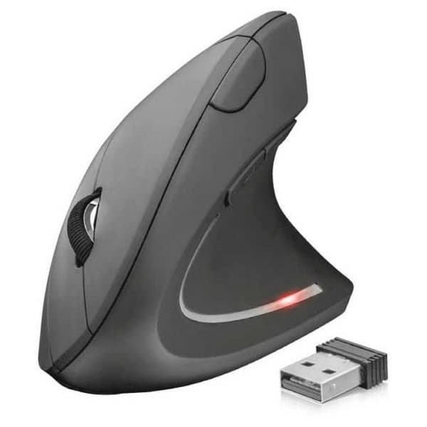 Trust Ergonominen Langaton Hiiri Verto Musta musta