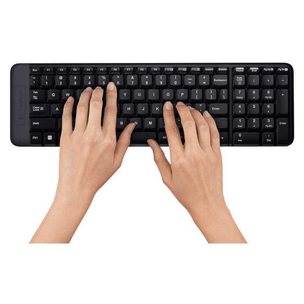 Logitech Langaton Näppäimistö Ja Hiiri Mk220 Musta Spanish QWERTY