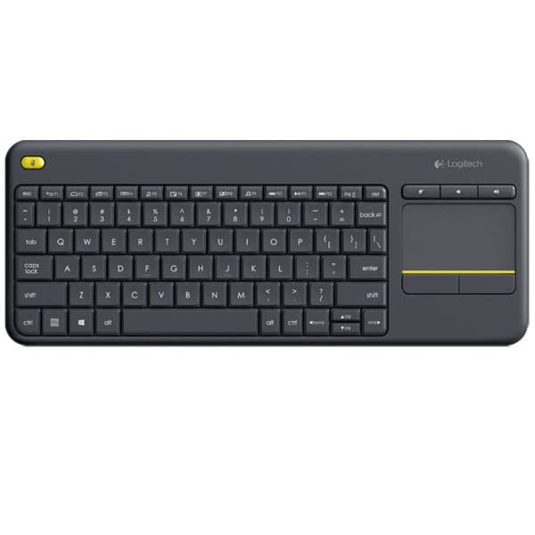 Logitech Langaton Näppäimistö K400 Plus Musta Spanish QWERTY musta
