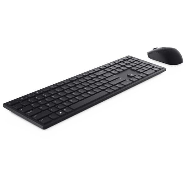 Dell Trådløs Mus Og Tastatur Km5221w Sort