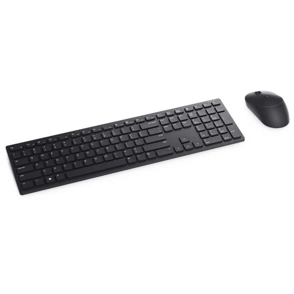 Dell Trådløs Mus Og Tastatur Km5221w Sort