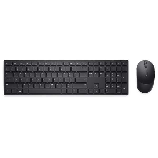 Dell Trådløs Mus Og Tastatur Km5221w Sort