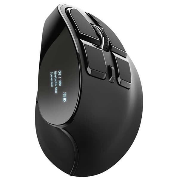 Trust Trådløs Ergonomisk Mus Voxx Sort