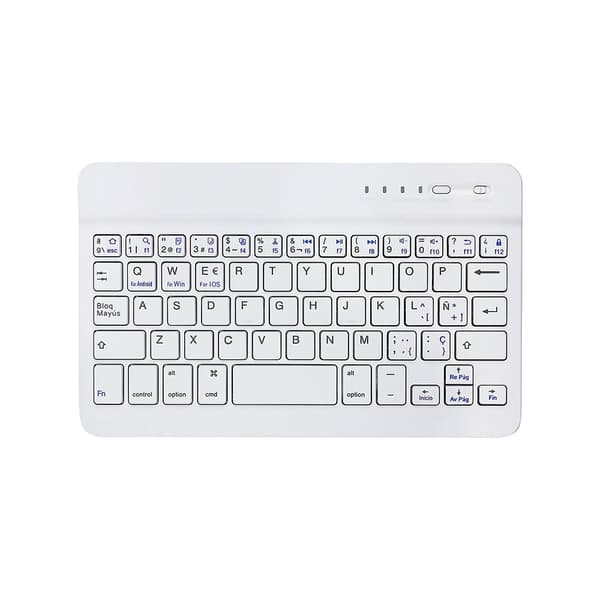 Totto Trådlös Mus Och Tangentbord Och Hörlurar Inalámbrico Set Vit