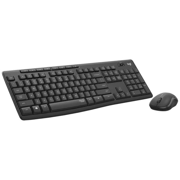 Logitech Langaton Näppäimistö Ja Hiiri Mk295 Silent Musta Portugal QWERTY