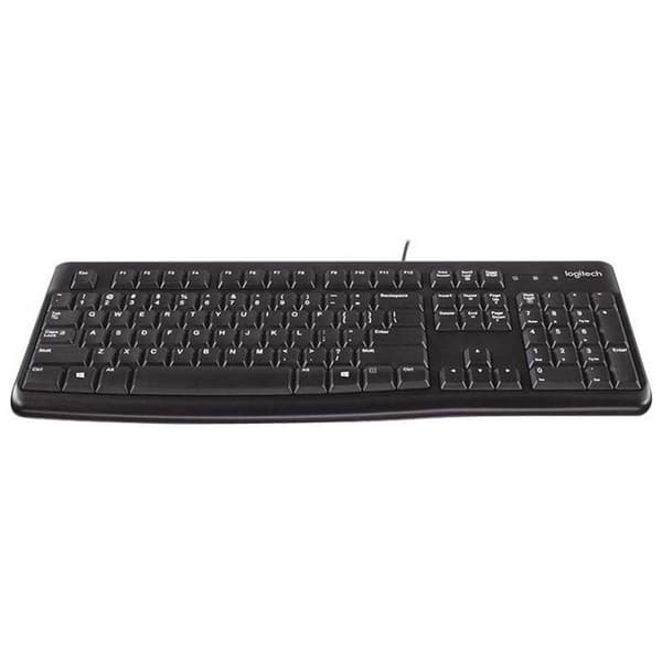Logitech Mus Og Tastatur Mk120 Sort Spanish QWERTY Sort
