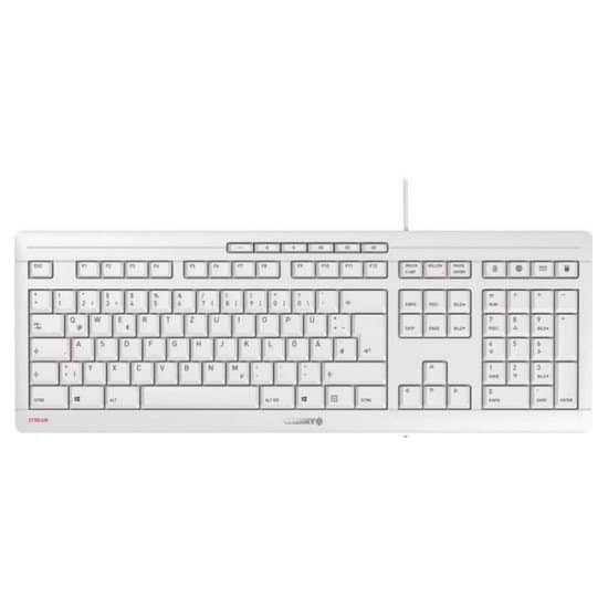 Cherry Tastatur Terra 3500 Hvid German QWERTZ Hvid
