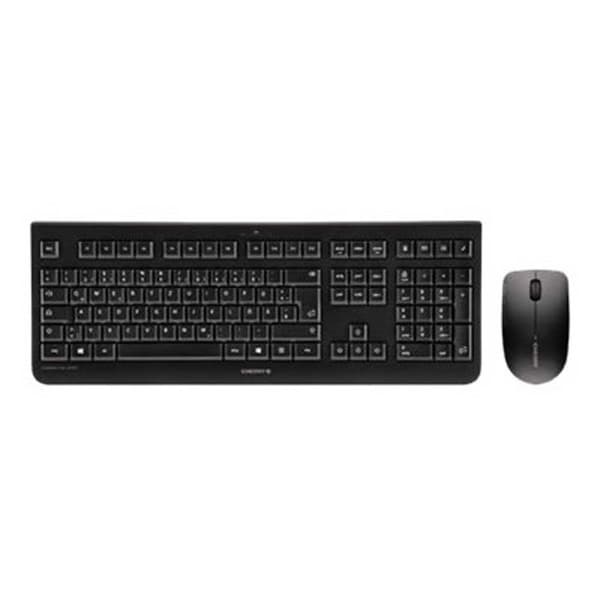 Cherry Trådlös Mus Och Tangentbord Dw 3000 Svart Spanish QWERTY Svart