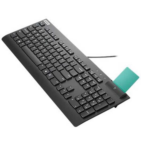 Lenovo Idg Näppäimistö 4y41b69380 Smartcard Musta Spanish QWERTY