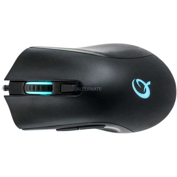 Qpad Spelmus Dx-120 12000 Dpi Svart Svart