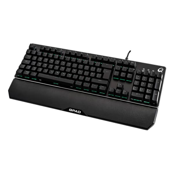 Qpad Spel Tangentbord Mk-40 Pro Svart Spanish QWERTY