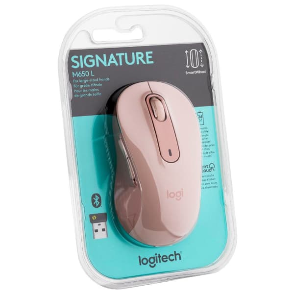 Logitech Langaton Hiiri M650l Pinkki