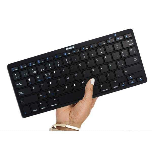 Nilox Trådløst Tastatur Nxkb01b Søvfarvet