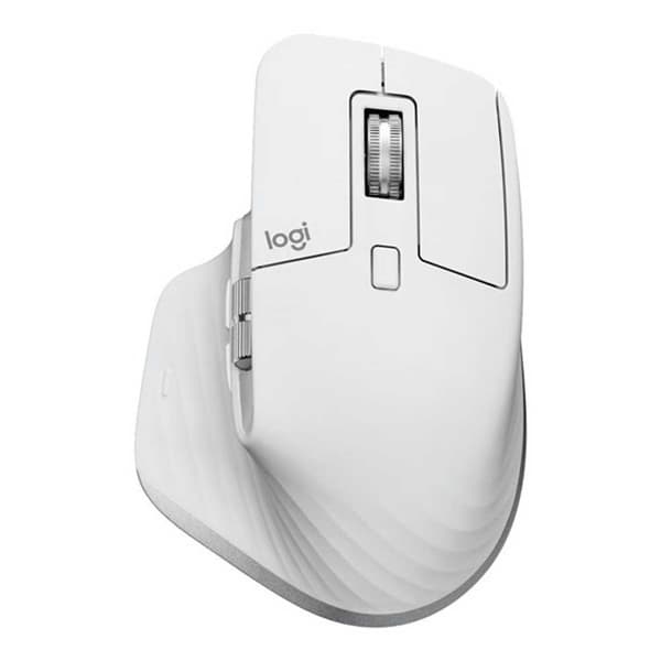 Logitech Til Mac Trådløs Ergonomisk Mus Mx Master 3s Hvid Sølv, Hvid