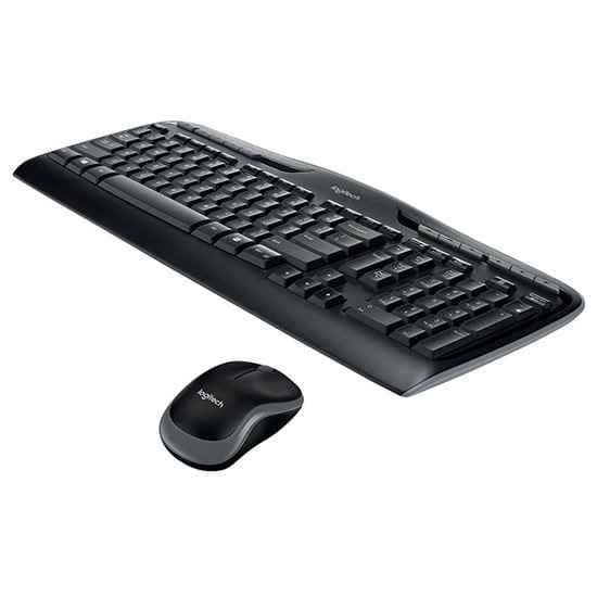 Logitech Langaton Hiiri Ja Näppäimistö Mk330 Hopeinen Nordic QWERTY