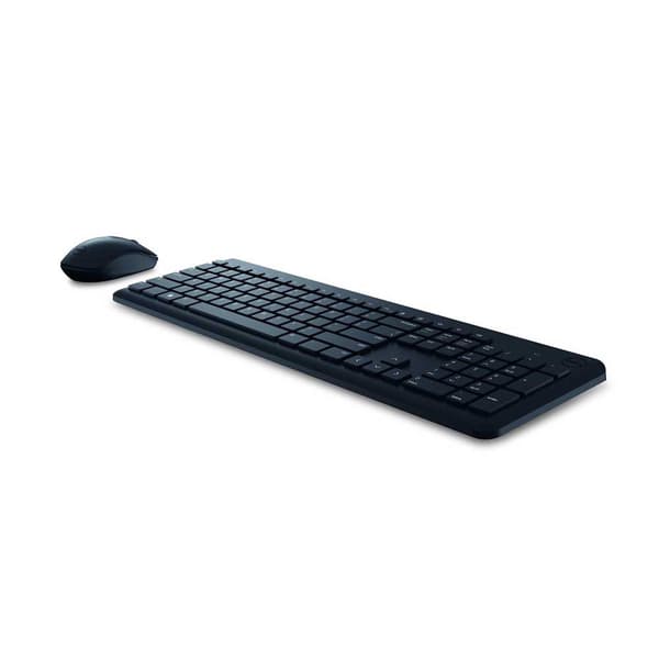 Dell Trådløs Mus Og Tastatur Km3322w Søvfarvet US QWERTY