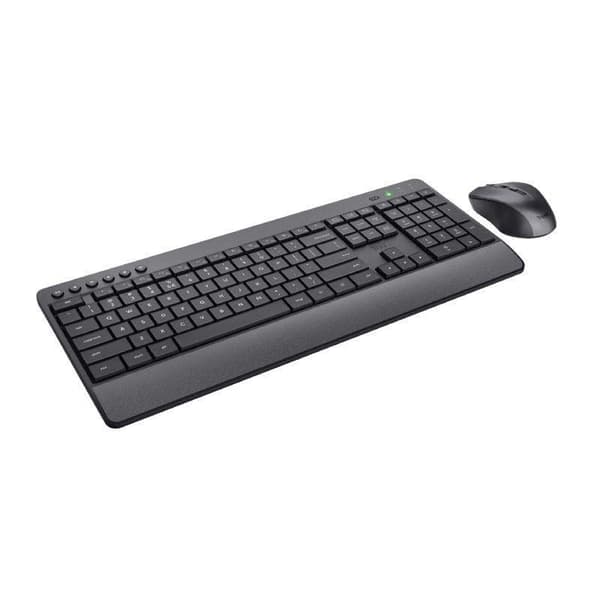Trust Trådløs Mus Og Tastatur Trezo Søvfarvet Spanish QWERTY