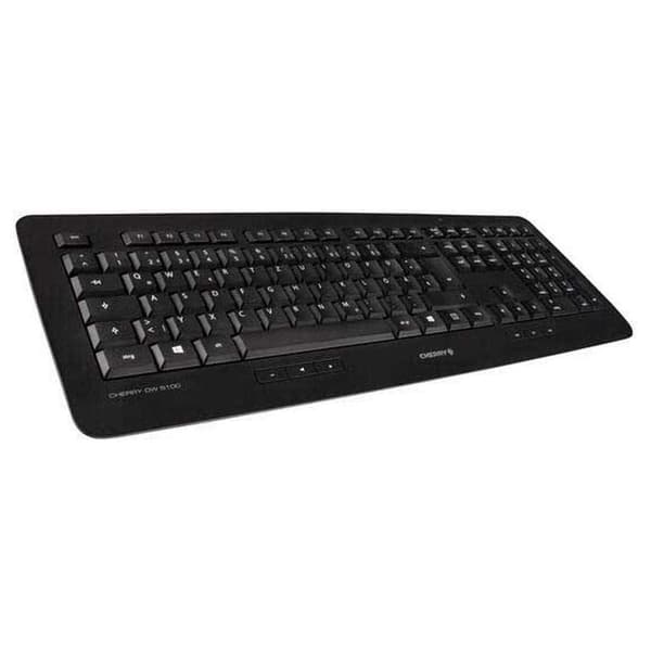 Cherry Trådløs Mus Og Tastatur Dw 5100 Sort Belgian AZERTY Sort