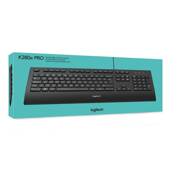 Logitech Tangentbord K280e Svart US QWERTY