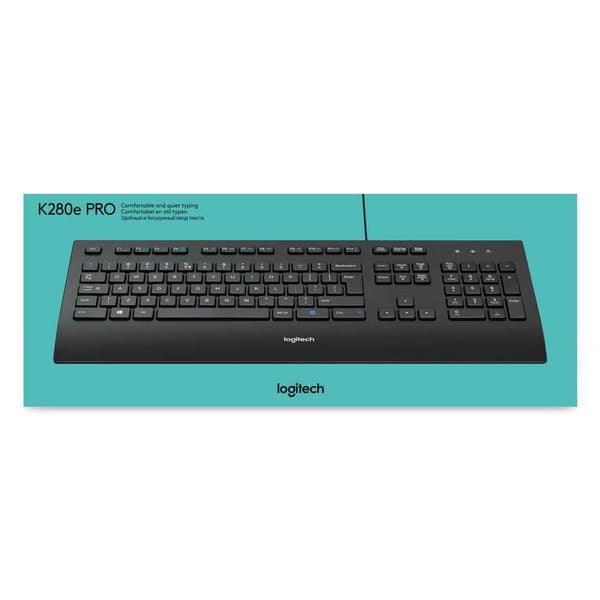 Logitech Tangentbord K280e Svart US QWERTY