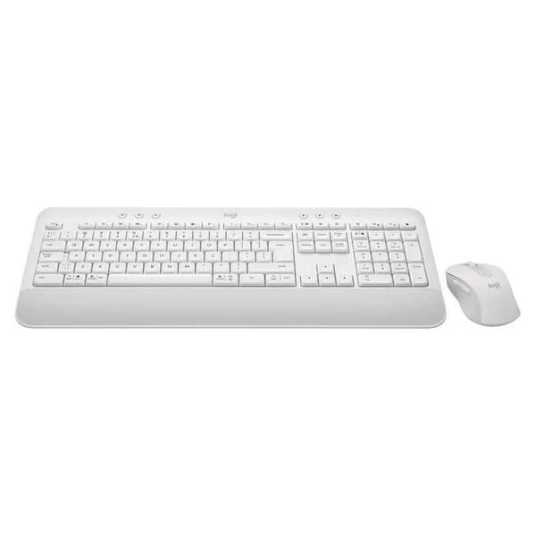 Logitech Trådlös Mus Och Tangentbord Mk650 Silver German QWERTY