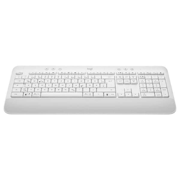 Logitech Langaton Näppäimistö Signature K650 Hopeinen German QWERTY