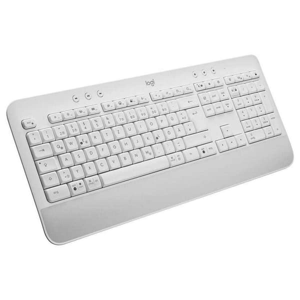 Logitech Langaton Näppäimistö Signature K650 Hopeinen German QWERTY
