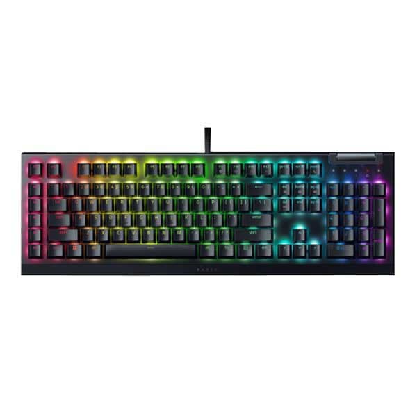 Razer Pelinäppäimistö Blackwidow V4 X Yellow Swtich Kirkas Spanish QWERTY