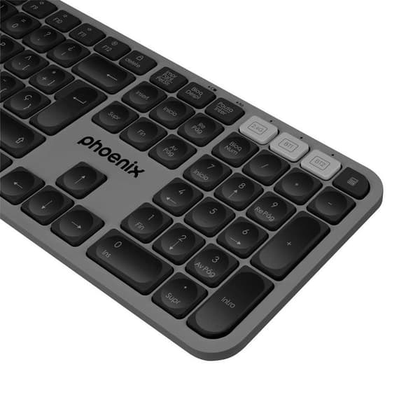Phoenix Technologies Trådløst Tastatur K300g Bluetooth Dual Sort