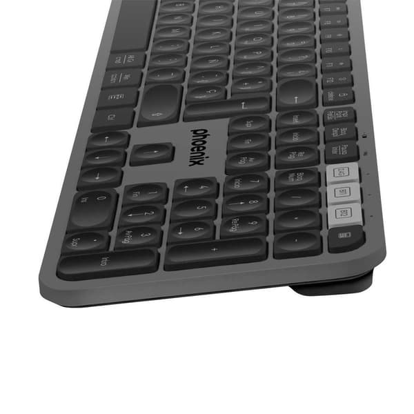 Phoenix Technologies Trådløst Tastatur K300g Bluetooth Dual Sort