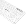 Miniatyrbillede 4 af 6: Phoenix Technologies Trådløst Tastatur K300g Bluetooth Dual Hvid