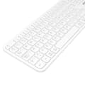 Miniatyrbillede 5 af 6: Phoenix Technologies Trådløst Tastatur K300g Bluetooth Dual Hvid