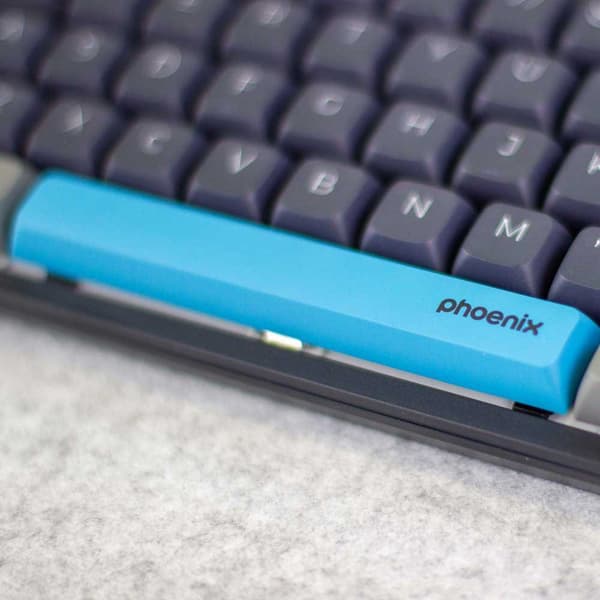 Phoenix Technologies Spel Mekaniskt Tangentbord Royal Pbt Svart