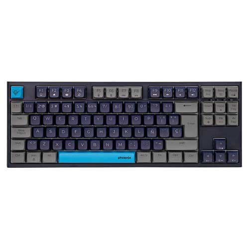 Phoenix Technologies Spel Mekaniskt Tangentbord Royal Pbt Svart
