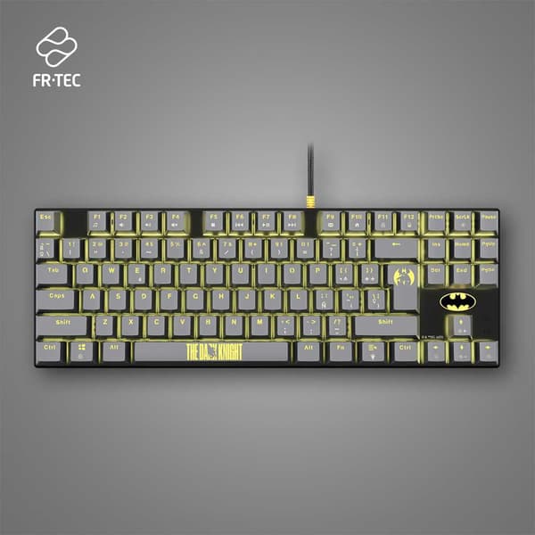 Fr-tec Spel Tangentbord Dc Batman Svart