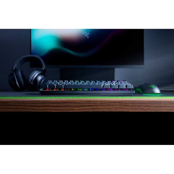 Razer Spel Tangentbord Huntsman Mini Purple Switch Svart Spanish QWERTY