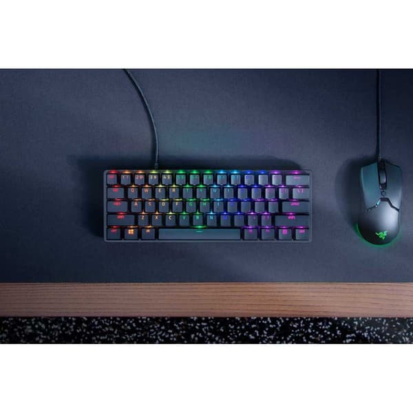 Razer Spel Tangentbord Huntsman Mini Purple Switch Svart Spanish QWERTY
