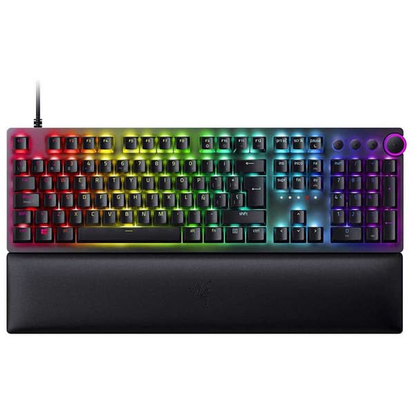 Razer Pelinäppäimistö Huntsman Mini Purple Switch Musta Spanish QWERTY