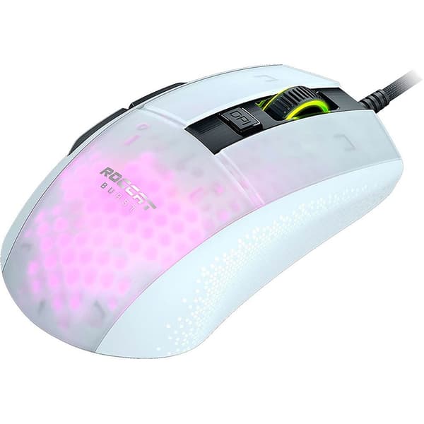 Roccat Gaming Mus Burst Pro Rgb Hvid